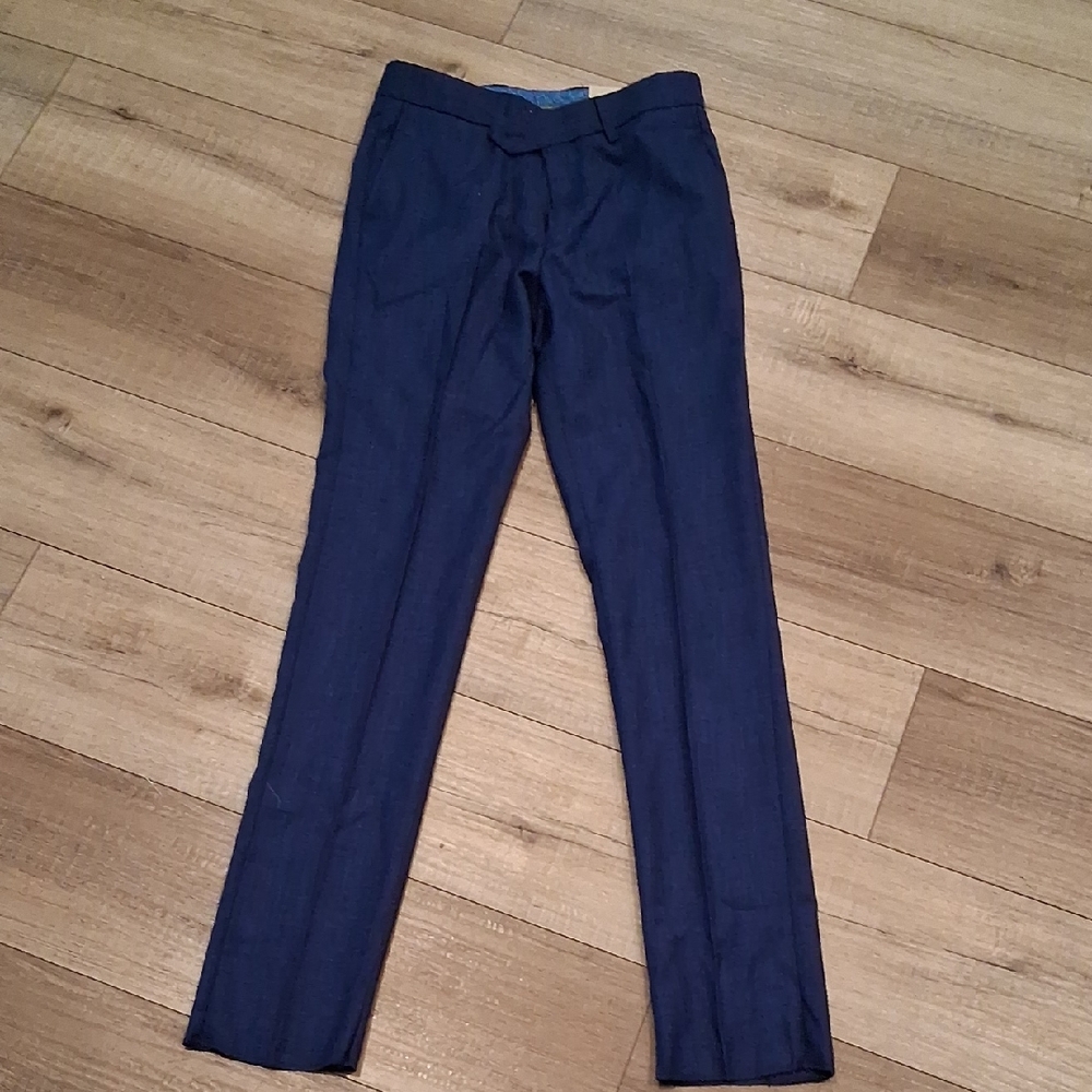 Nwt TO Big Boys Navy Dress Pants
